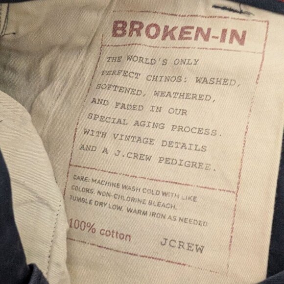 J Crew Embroidered Hula Girl Broken In Shorts Mens Size 32 Blue Cotton Hawaiian - Picture 4 of 11